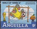 Anguilla 1982 Walt Disney 9 ¢ Multicolor Scott 497